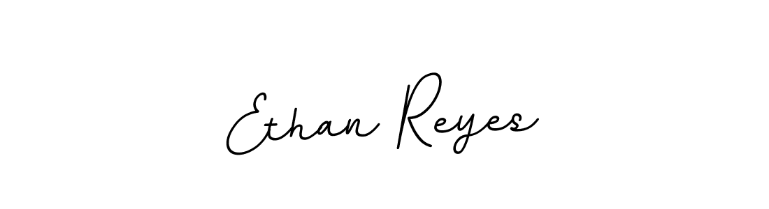 You should practise on your own different ways (BallpointsItalic-DORy9) to write your name (Ethan Reyes) in signature. don't let someone else do it for you. Ethan Reyes signature style 11 images and pictures png