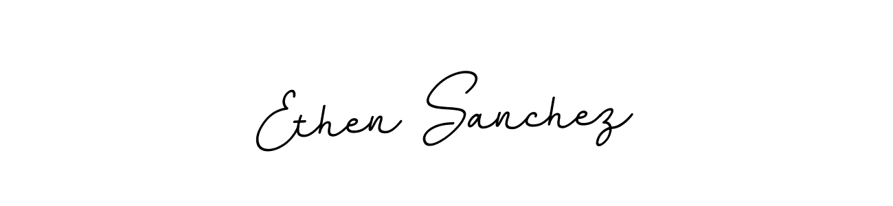 if you are searching for the best signature style for your name Ethen Sanchez. so please give up your signature search. here we have designed multiple signature styles  using BallpointsItalic-DORy9. Ethen Sanchez signature style 11 images and pictures png