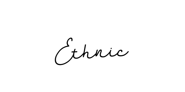 You should practise on your own different ways (BallpointsItalic-DORy9) to write your name (Ethnic) in signature. don't let someone else do it for you. Ethnic signature style 11 images and pictures png