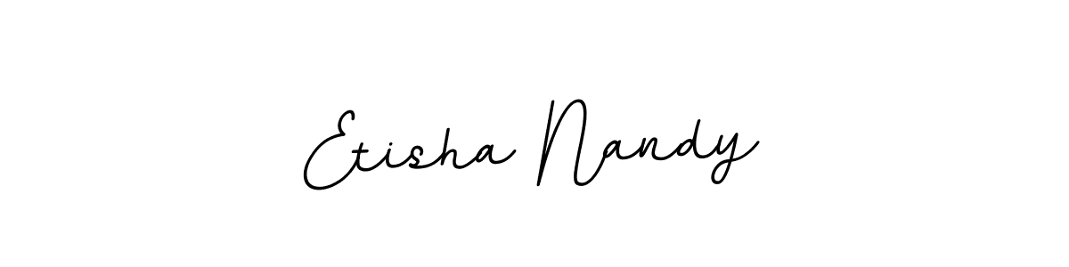 You should practise on your own different ways (BallpointsItalic-DORy9) to write your name (Etisha Nandy) in signature. don't let someone else do it for you. Etisha Nandy signature style 11 images and pictures png