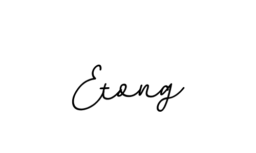 Etong stylish signature style. Best Handwritten Sign (BallpointsItalic-DORy9) for my name. Handwritten Signature Collection Ideas for my name Etong. Etong signature style 11 images and pictures png