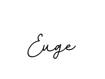 Create a beautiful signature design for name Euge. With this signature (BallpointsItalic-DORy9) fonts, you can make a handwritten signature for free. Euge signature style 11 images and pictures png