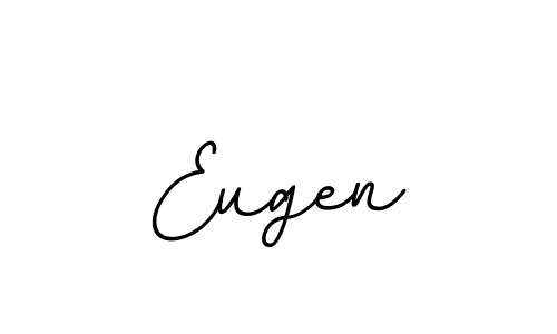 How to make Eugen name signature. Use BallpointsItalic-DORy9 style for creating short signs online. This is the latest handwritten sign. Eugen signature style 11 images and pictures png