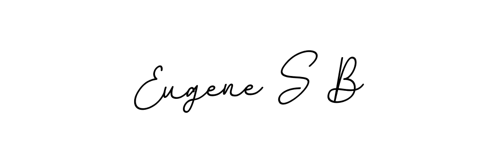 Make a short Eugene S B signature style. Manage your documents anywhere anytime using BallpointsItalic-DORy9. Create and add eSignatures, submit forms, share and send files easily. Eugene S B signature style 11 images and pictures png
