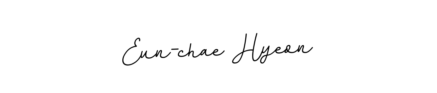 Use a signature maker to create a handwritten signature online. With this signature software, you can design (BallpointsItalic-DORy9) your own signature for name Eun-chae Hyeon. Eun-chae Hyeon signature style 11 images and pictures png