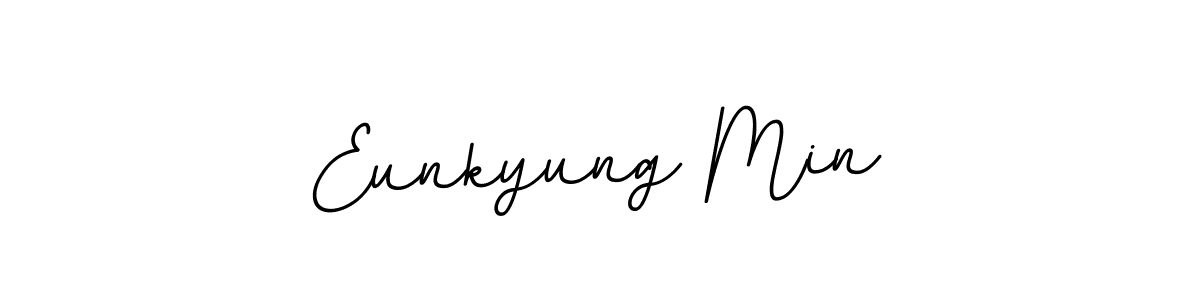 Create a beautiful signature design for name Eunkyung Min. With this signature (BallpointsItalic-DORy9) fonts, you can make a handwritten signature for free. Eunkyung Min signature style 11 images and pictures png