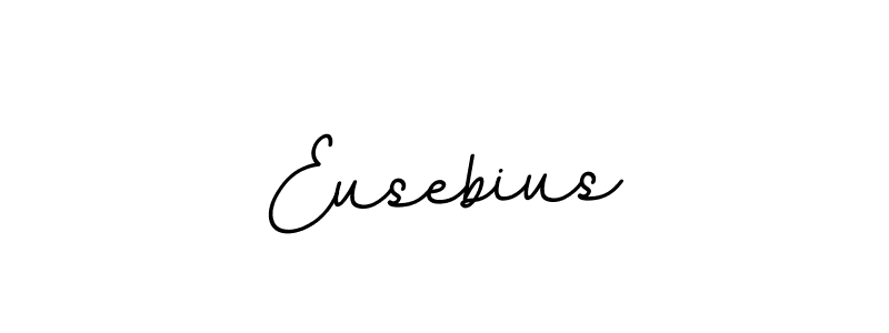 Use a signature maker to create a handwritten signature online. With this signature software, you can design (BallpointsItalic-DORy9) your own signature for name Eusebius. Eusebius signature style 11 images and pictures png