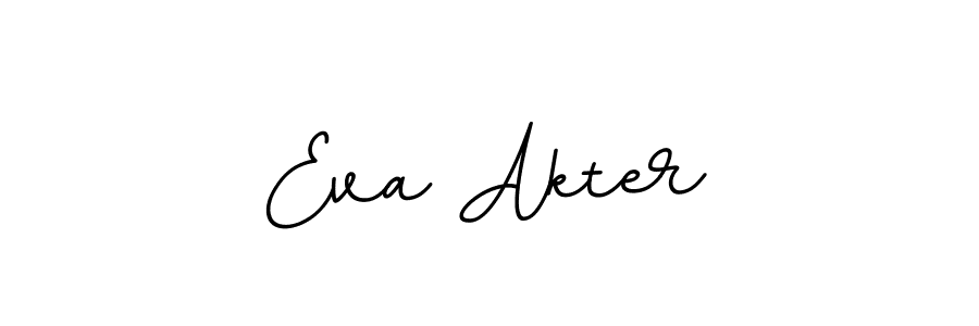It looks lik you need a new signature style for name Eva Akter. Design unique handwritten (BallpointsItalic-DORy9) signature with our free signature maker in just a few clicks. Eva Akter signature style 11 images and pictures png