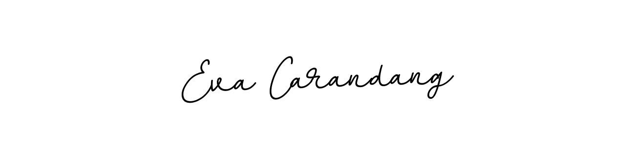 This is the best signature style for the Eva Carandang name. Also you like these signature font (BallpointsItalic-DORy9). Mix name signature. Eva Carandang signature style 11 images and pictures png