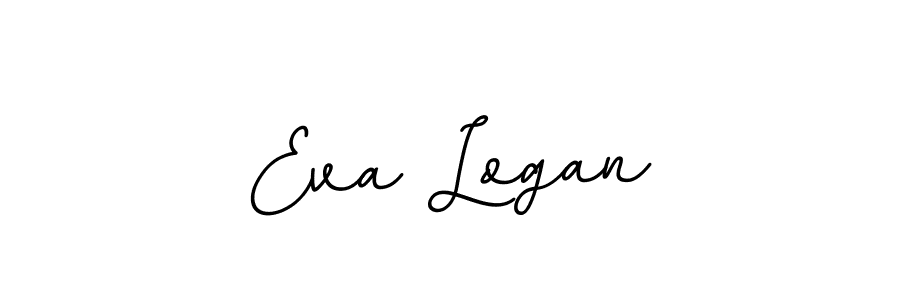 You should practise on your own different ways (BallpointsItalic-DORy9) to write your name (Eva Logan) in signature. don't let someone else do it for you. Eva Logan signature style 11 images and pictures png