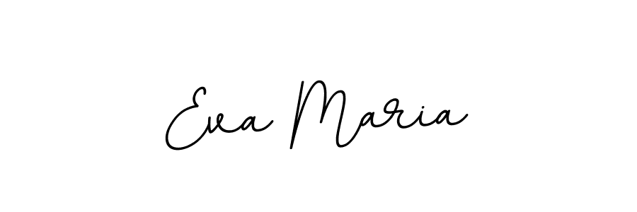 Make a beautiful signature design for name Eva Maria. With this signature (BallpointsItalic-DORy9) style, you can create a handwritten signature for free. Eva Maria signature style 11 images and pictures png