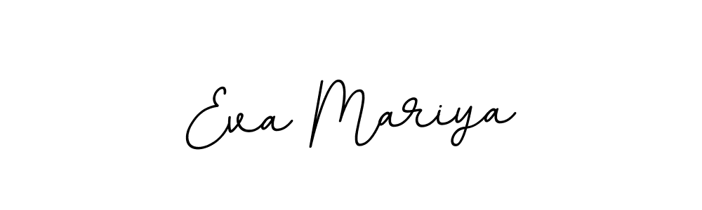 It looks lik you need a new signature style for name Eva Mariya. Design unique handwritten (BallpointsItalic-DORy9) signature with our free signature maker in just a few clicks. Eva Mariya signature style 11 images and pictures png