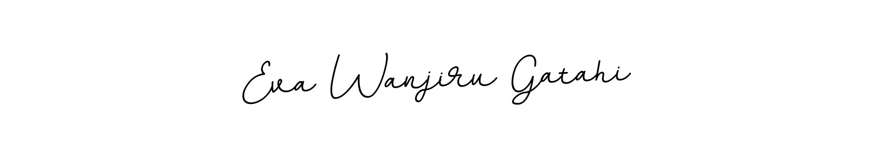Design your own signature with our free online signature maker. With this signature software, you can create a handwritten (BallpointsItalic-DORy9) signature for name Eva Wanjiru Gatahi. Eva Wanjiru Gatahi signature style 11 images and pictures png