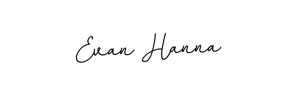 It looks lik you need a new signature style for name Evan Hanna. Design unique handwritten (BallpointsItalic-DORy9) signature with our free signature maker in just a few clicks. Evan Hanna signature style 11 images and pictures png