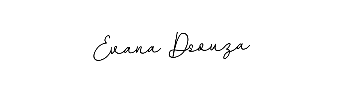 Evana Dsouza stylish signature style. Best Handwritten Sign (BallpointsItalic-DORy9) for my name. Handwritten Signature Collection Ideas for my name Evana Dsouza. Evana Dsouza signature style 11 images and pictures png