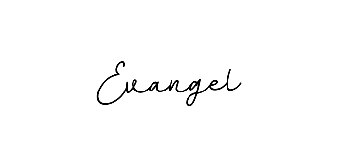 It looks lik you need a new signature style for name Evangel. Design unique handwritten (BallpointsItalic-DORy9) signature with our free signature maker in just a few clicks. Evangel signature style 11 images and pictures png