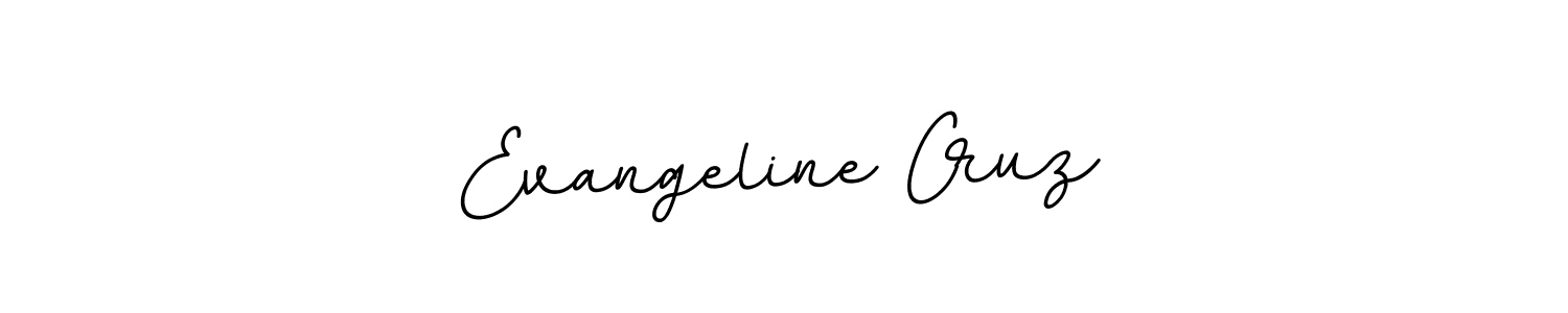 It looks lik you need a new signature style for name Evangeline Cruz. Design unique handwritten (BallpointsItalic-DORy9) signature with our free signature maker in just a few clicks. Evangeline Cruz signature style 11 images and pictures png