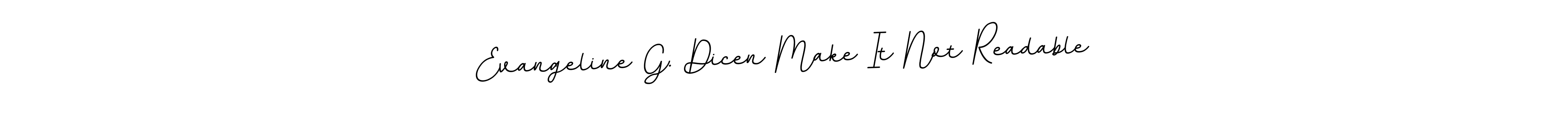 You can use this online signature creator to create a handwritten signature for the name Evangeline G. Dicen Make It Not Readable. This is the best online autograph maker. Evangeline G. Dicen Make It Not Readable signature style 11 images and pictures png