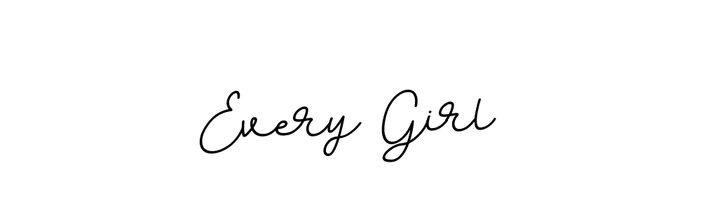 Use a signature maker to create a handwritten signature online. With this signature software, you can design (BallpointsItalic-DORy9) your own signature for name Every Girl. Every Girl signature style 11 images and pictures png