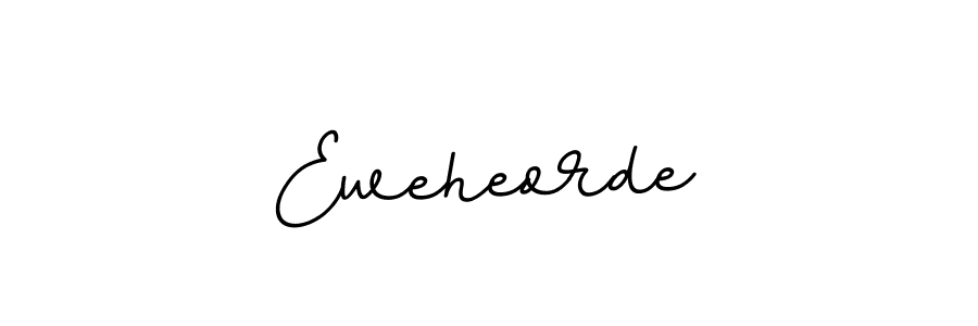 Create a beautiful signature design for name Eweheorde. With this signature (BallpointsItalic-DORy9) fonts, you can make a handwritten signature for free. Eweheorde signature style 11 images and pictures png