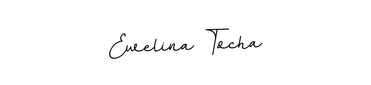 How to make Ewelina Tocha name signature. Use BallpointsItalic-DORy9 style for creating short signs online. This is the latest handwritten sign. Ewelina Tocha signature style 11 images and pictures png