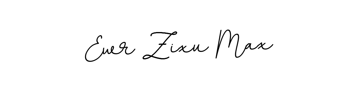 This is the best signature style for the Ewr Zixu Max name. Also you like these signature font (BallpointsItalic-DORy9). Mix name signature. Ewr Zixu Max signature style 11 images and pictures png