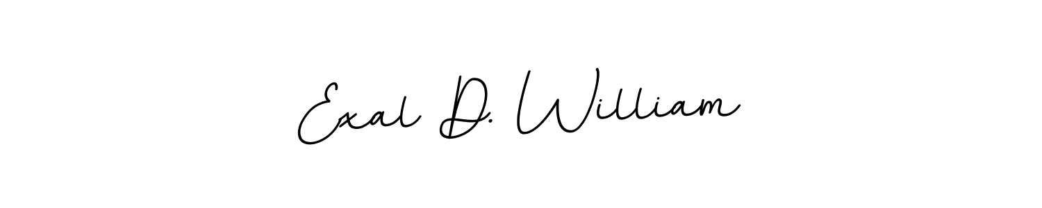 Similarly BallpointsItalic-DORy9 is the best handwritten signature design. Signature creator online .You can use it as an online autograph creator for name Exal D. William. Exal D. William signature style 11 images and pictures png