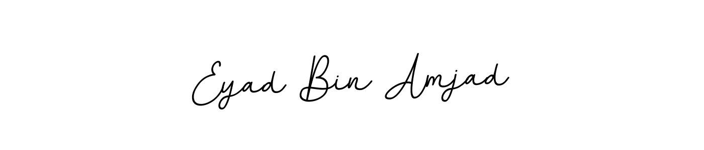 It looks lik you need a new signature style for name Eyad Bin Amjad. Design unique handwritten (BallpointsItalic-DORy9) signature with our free signature maker in just a few clicks. Eyad Bin Amjad signature style 11 images and pictures png