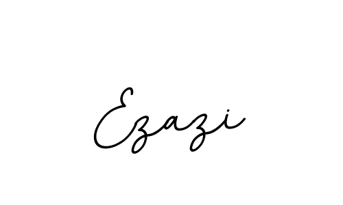 How to make Ezazi name signature. Use BallpointsItalic-DORy9 style for creating short signs online. This is the latest handwritten sign. Ezazi signature style 11 images and pictures png