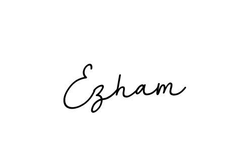 How to make Ezham signature? BallpointsItalic-DORy9 is a professional autograph style. Create handwritten signature for Ezham name. Ezham signature style 11 images and pictures png