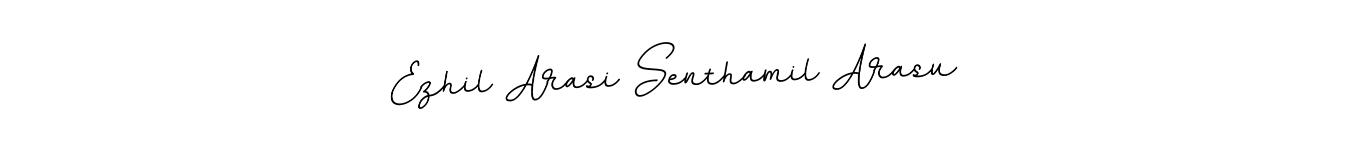 Ezhil Arasi Senthamil Arasu stylish signature style. Best Handwritten Sign (BallpointsItalic-DORy9) for my name. Handwritten Signature Collection Ideas for my name Ezhil Arasi Senthamil Arasu. Ezhil Arasi Senthamil Arasu signature style 11 images and pictures png