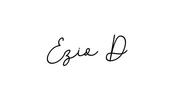 How to make Ezio D name signature. Use BallpointsItalic-DORy9 style for creating short signs online. This is the latest handwritten sign. Ezio D signature style 11 images and pictures png