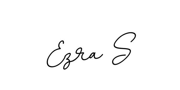 The best way (BallpointsItalic-DORy9) to make a short signature is to pick only two or three words in your name. The name Ezra S include a total of six letters. For converting this name. Ezra S signature style 11 images and pictures png