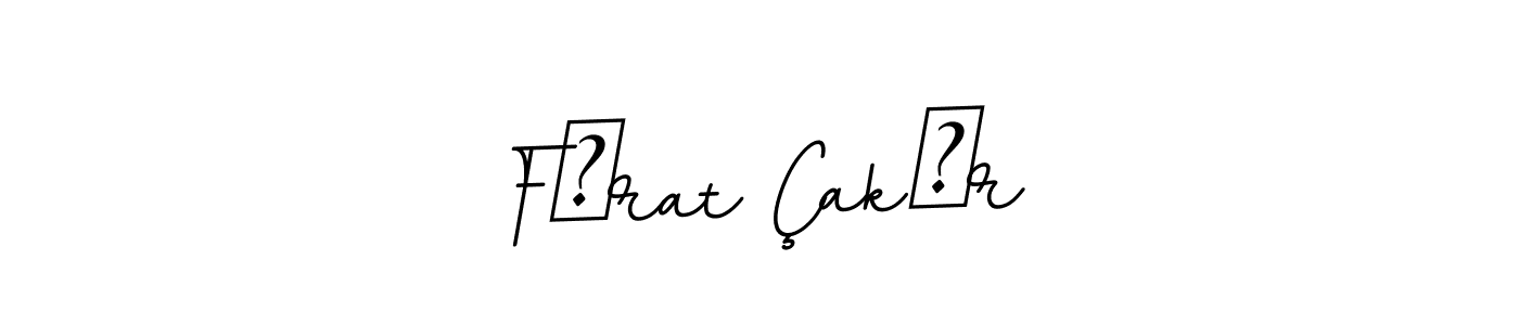 Create a beautiful signature design for name Fırat Çakır. With this signature (BallpointsItalic-DORy9) fonts, you can make a handwritten signature for free. Fırat Çakır signature style 11 images and pictures png