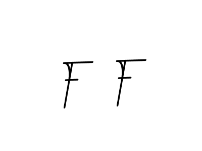 Make a beautiful signature design for name F  F. With this signature (BallpointsItalic-DORy9) style, you can create a handwritten signature for free. F  F signature style 11 images and pictures png