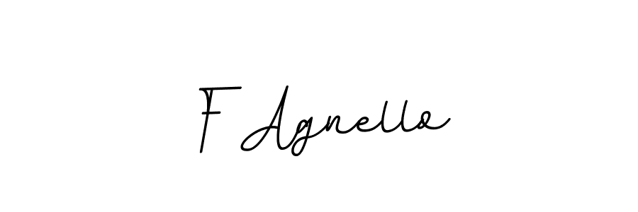 The best way (BallpointsItalic-DORy9) to make a short signature is to pick only two or three words in your name. The name F Agnello include a total of six letters. For converting this name. F Agnello signature style 11 images and pictures png