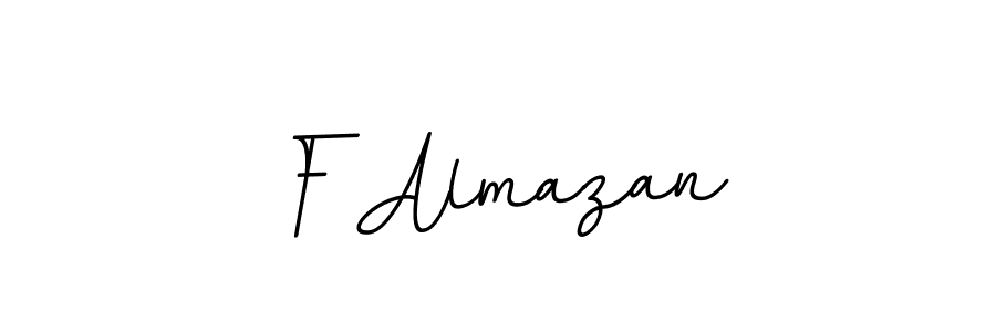 Also we have F Almazan name is the best signature style. Create professional handwritten signature collection using BallpointsItalic-DORy9 autograph style. F Almazan signature style 11 images and pictures png