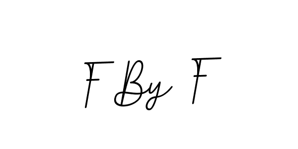 How to make F By F name signature. Use BallpointsItalic-DORy9 style for creating short signs online. This is the latest handwritten sign. F By F signature style 11 images and pictures png