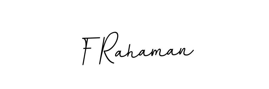 Make a beautiful signature design for name F Rahaman. Use this online signature maker to create a handwritten signature for free. F Rahaman signature style 11 images and pictures png