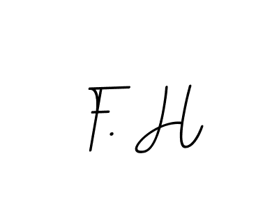 Similarly BallpointsItalic-DORy9 is the best handwritten signature design. Signature creator online .You can use it as an online autograph creator for name F. H. F. H signature style 11 images and pictures png