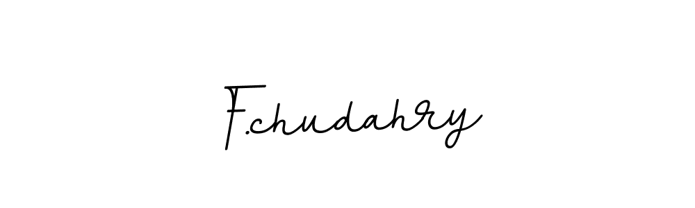 Use a signature maker to create a handwritten signature online. With this signature software, you can design (BallpointsItalic-DORy9) your own signature for name F.chudahry. F.chudahry signature style 11 images and pictures png