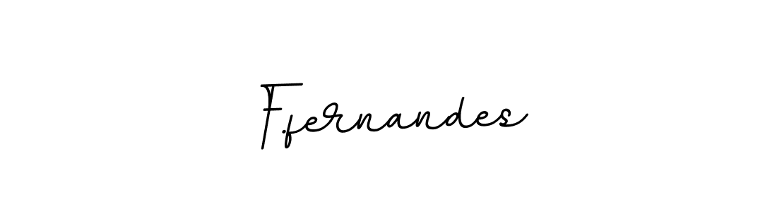 You should practise on your own different ways (BallpointsItalic-DORy9) to write your name (F.fernandes) in signature. don't let someone else do it for you. F.fernandes signature style 11 images and pictures png