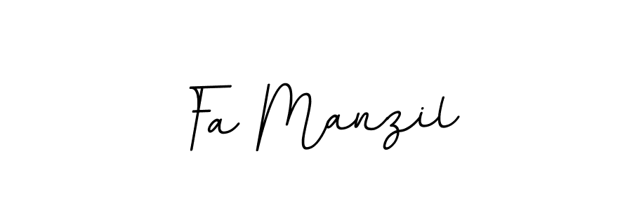 Fa Manzil stylish signature style. Best Handwritten Sign (BallpointsItalic-DORy9) for my name. Handwritten Signature Collection Ideas for my name Fa Manzil. Fa Manzil signature style 11 images and pictures png