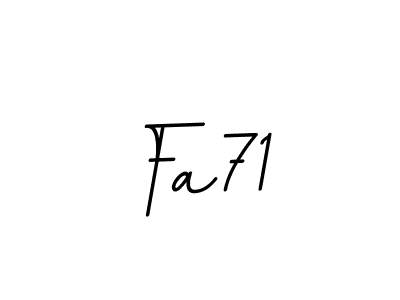 Also You can easily find your signature by using the search form. We will create Fa71 name handwritten signature images for you free of cost using BallpointsItalic-DORy9 sign style. Fa71 signature style 11 images and pictures png