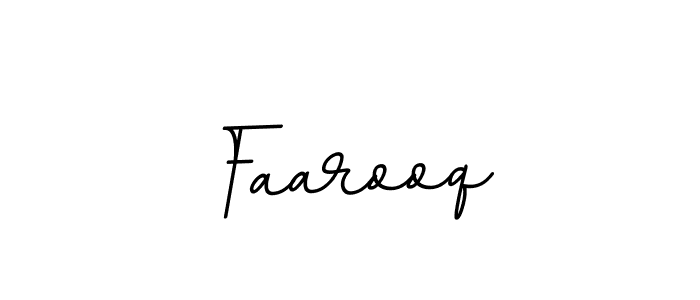 How to make Faarooq name signature. Use BallpointsItalic-DORy9 style for creating short signs online. This is the latest handwritten sign. Faarooq signature style 11 images and pictures png