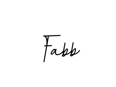 Fabb stylish signature style. Best Handwritten Sign (BallpointsItalic-DORy9) for my name. Handwritten Signature Collection Ideas for my name Fabb. Fabb signature style 11 images and pictures png