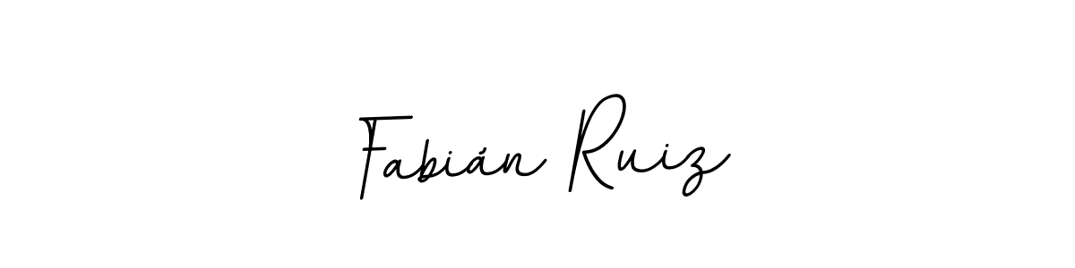 Fabián Ruiz stylish signature style. Best Handwritten Sign (BallpointsItalic-DORy9) for my name. Handwritten Signature Collection Ideas for my name Fabián Ruiz. Fabián Ruiz signature style 11 images and pictures png