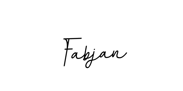 How to make Fabjan name signature. Use BallpointsItalic-DORy9 style for creating short signs online. This is the latest handwritten sign. Fabjan signature style 11 images and pictures png