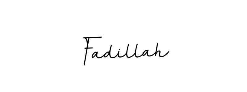 Design your own signature with our free online signature maker. With this signature software, you can create a handwritten (BallpointsItalic-DORy9) signature for name Fadillah. Fadillah signature style 11 images and pictures png