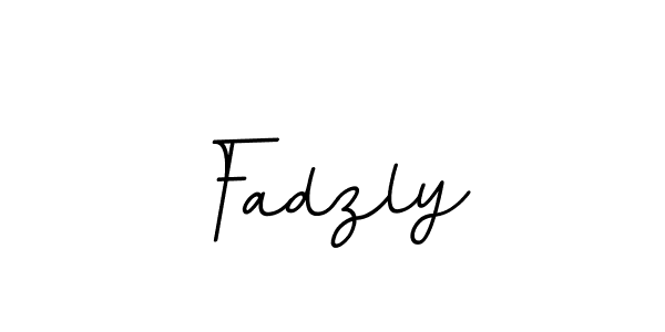 Make a beautiful signature design for name Fadzly. With this signature (BallpointsItalic-DORy9) style, you can create a handwritten signature for free. Fadzly signature style 11 images and pictures png